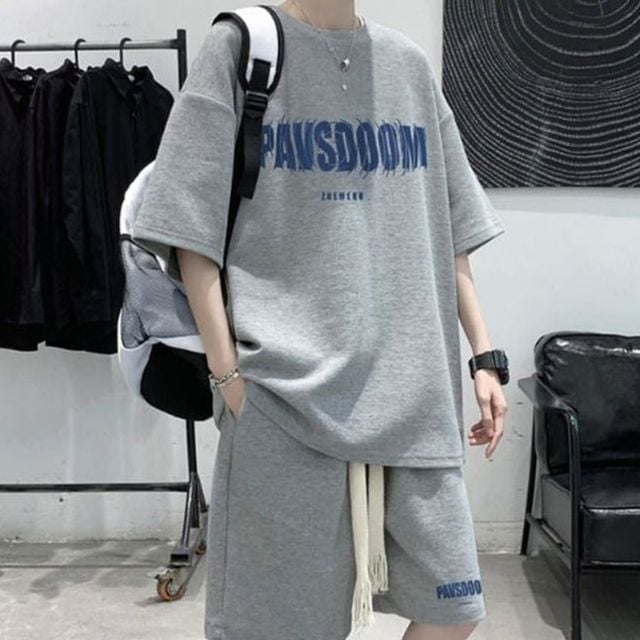 남성 여름 반팔 반바지 트레이닝복 츄리닝 세트