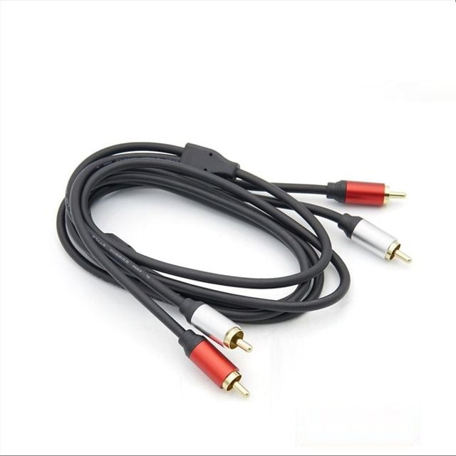 RCA 2선 케이블 2RCA M M OFC 무산소동선 1.8